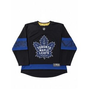 Fanatics Breakaway Toronto Maple Leafs Blue/Black Jersey Size(Plus)Small Hockey